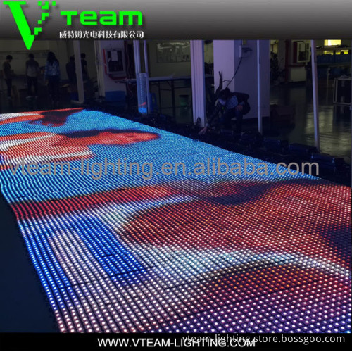 Best selling full color waterproof led clubnight transparent screen